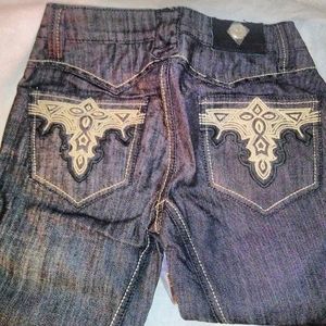 Antik Denim Fawcett Bootcut Jeans, Black